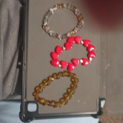 beaded stretch bracelets 