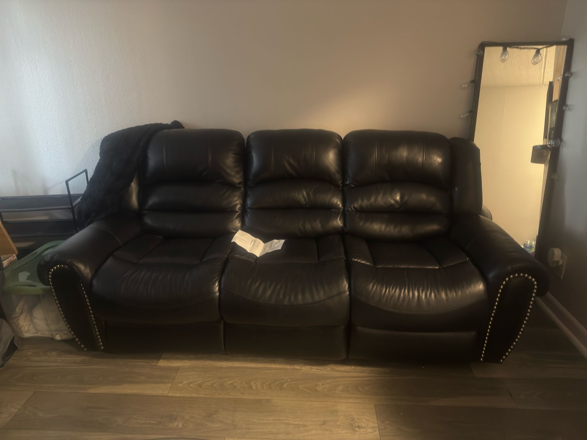 Black Couches