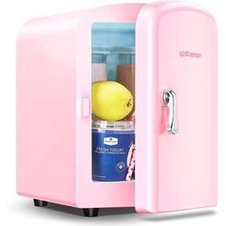 Portable 4L Mini Fridge with Cooling and Heating Function - Upstream Refrigerator for Home, Office, and Car