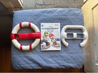 Mario Kart Wii +Steering Wheels