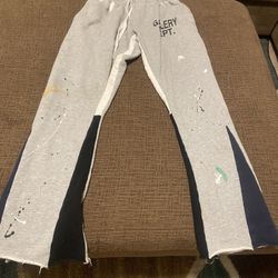 Gallery Department Splattered sweats Black, White, Gray, Blue
