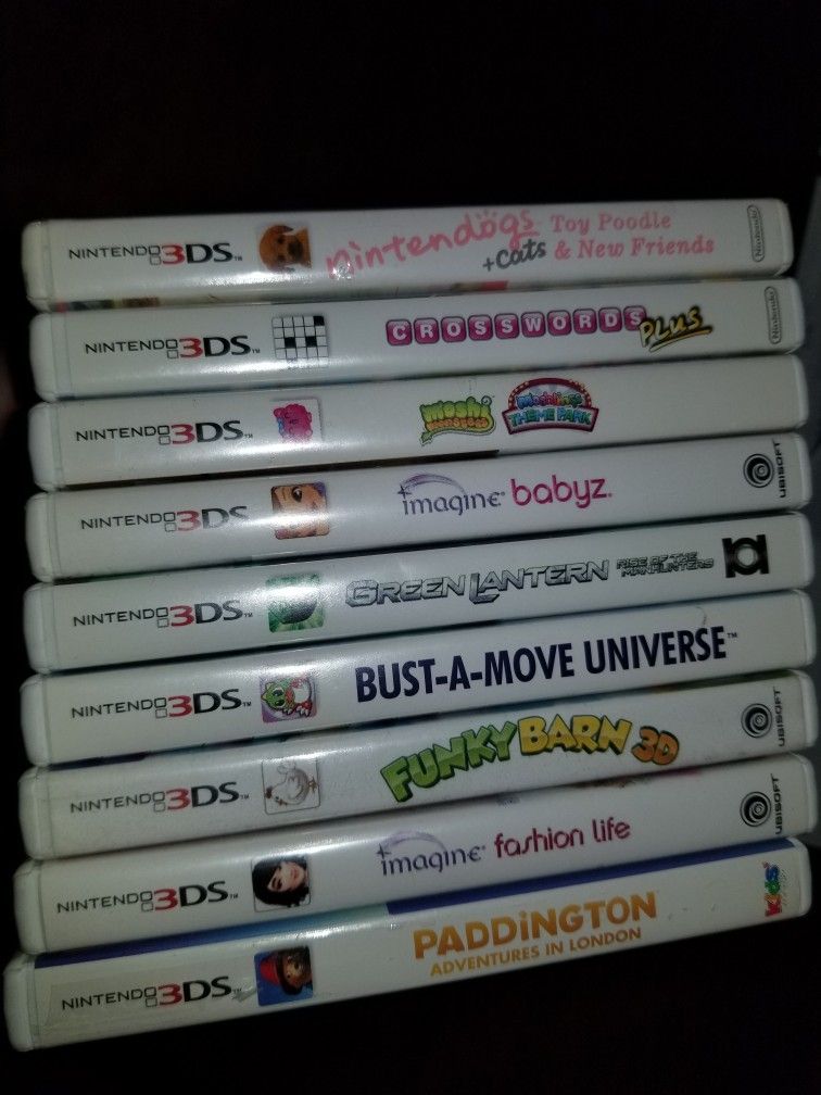 Nintendo 3ds Games 10.00 Each