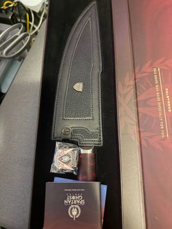 Dalstrong Spartan ghost knife 9.5 brand new opened box