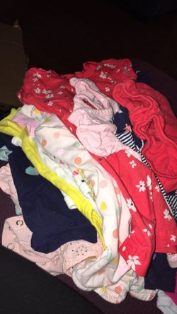 Babygirl 6 months and 6-12 months clothes 16 pieces total all for 38$
