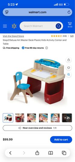 Step2 art desk