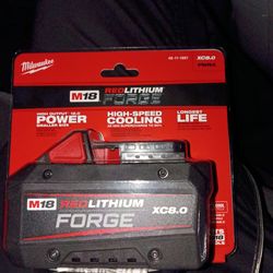 Milwaukee battery forge 8.0