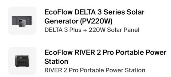 EcoFlow Generators