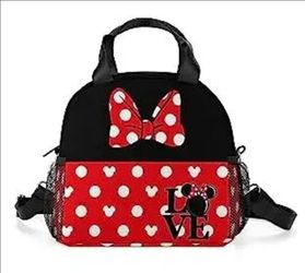 Minnie mouse kids lunch bag