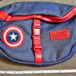 The bag is a Marvel brand product. It is also known as a belt hip bag. This type of bag is designed to carry essentials.