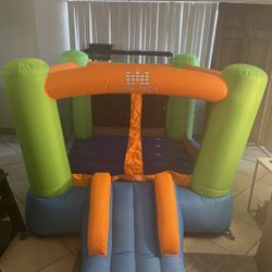 Mini Bounce House With Air Pump Included 