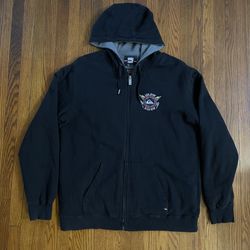 Quicksilver fleece lined hoodie
