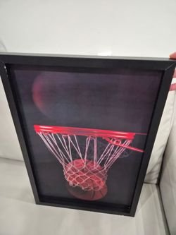3D Basketball Wall Art