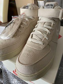 Stussy Nike Air Force 1 Mid Fossil Rose / Hemp