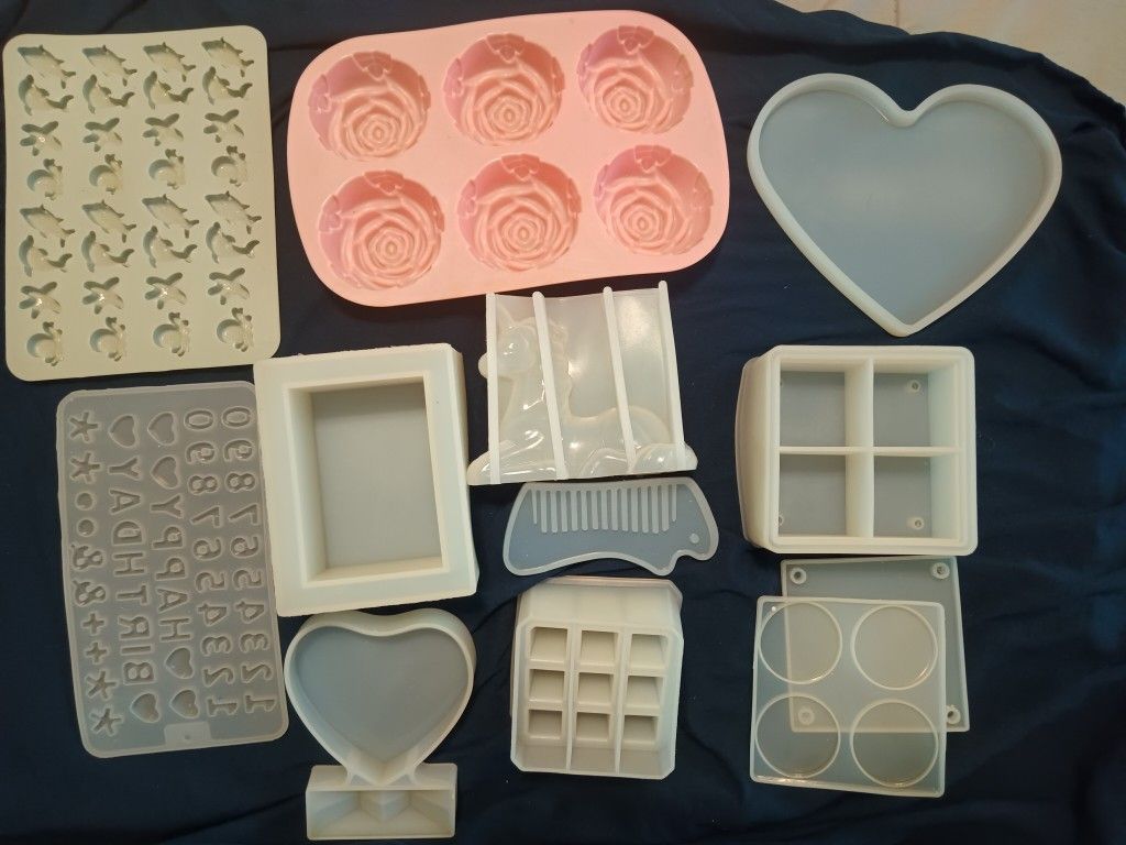 Random Resin Silicone Molds