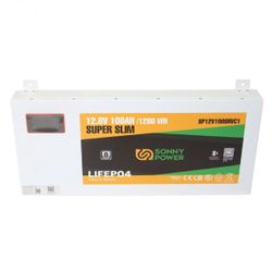 New 12v 100ah Super Slim Deep Cycle Rv Battery