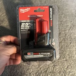 Milwaukee M12 5.0Ah High Output Original New Sealed 