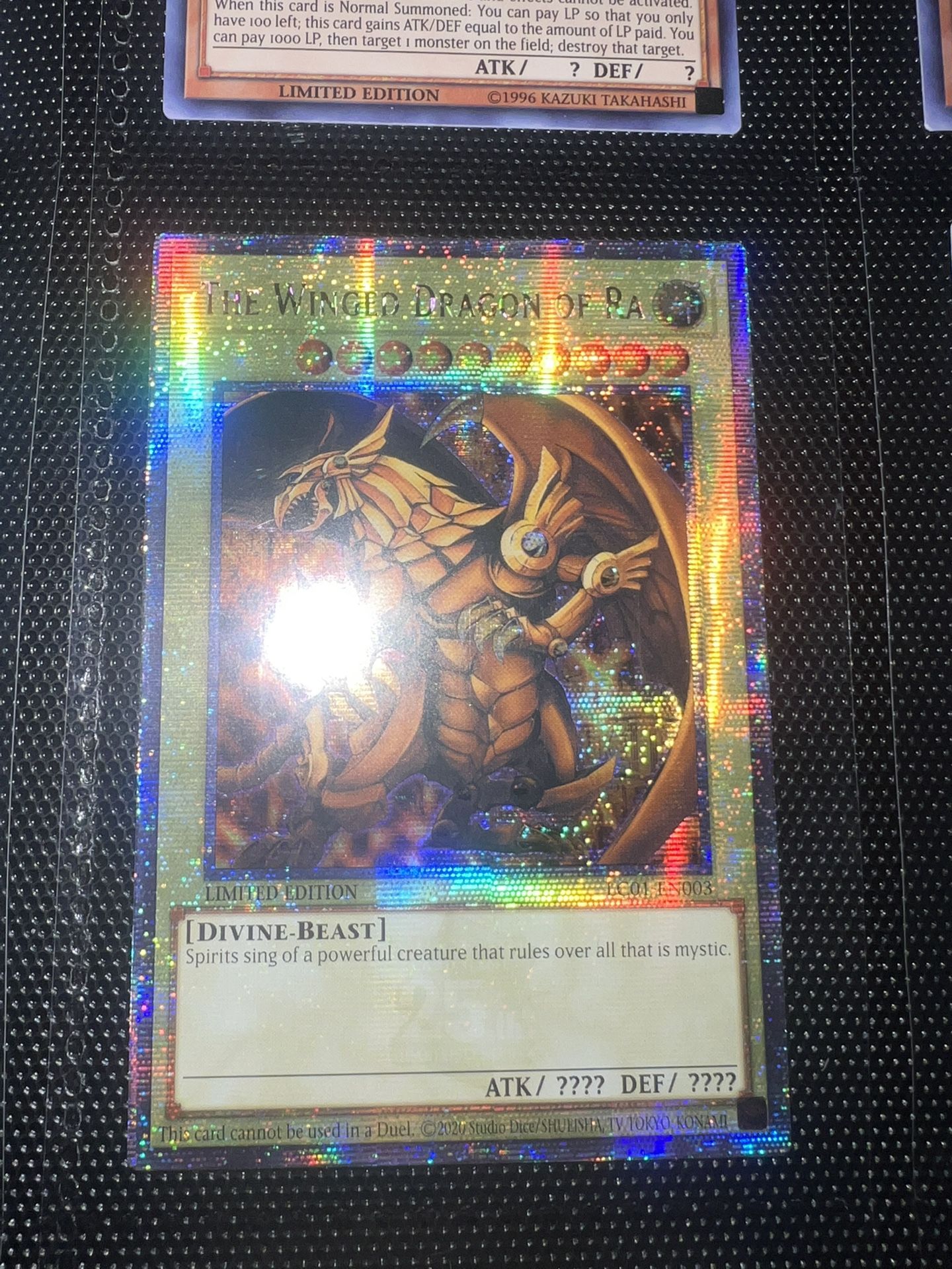 Quarter Century Secret Rare Winged Dragon Of Ra