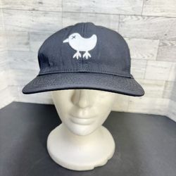 Bad Birdie Golf Birdie Snapback Hat One Size Adjustable Breathable - Black