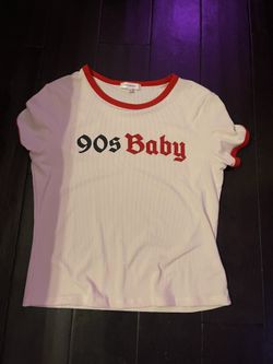 White 90s Baby Top