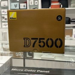 Nikon D7500 Body Only Limited Time Sale 1/5