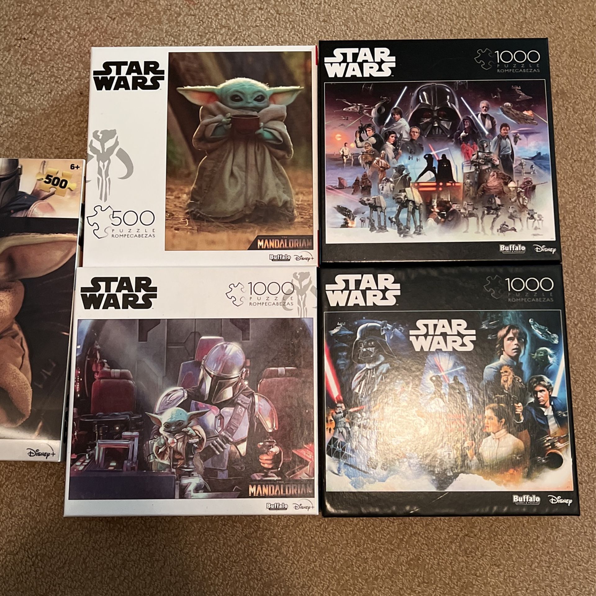 5 Star Wars Puzzles