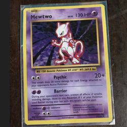 Mewtwo 51/108 Rare Pokemon Card Evolutions Set 2016 Psychic Basic 130hp Nintendo