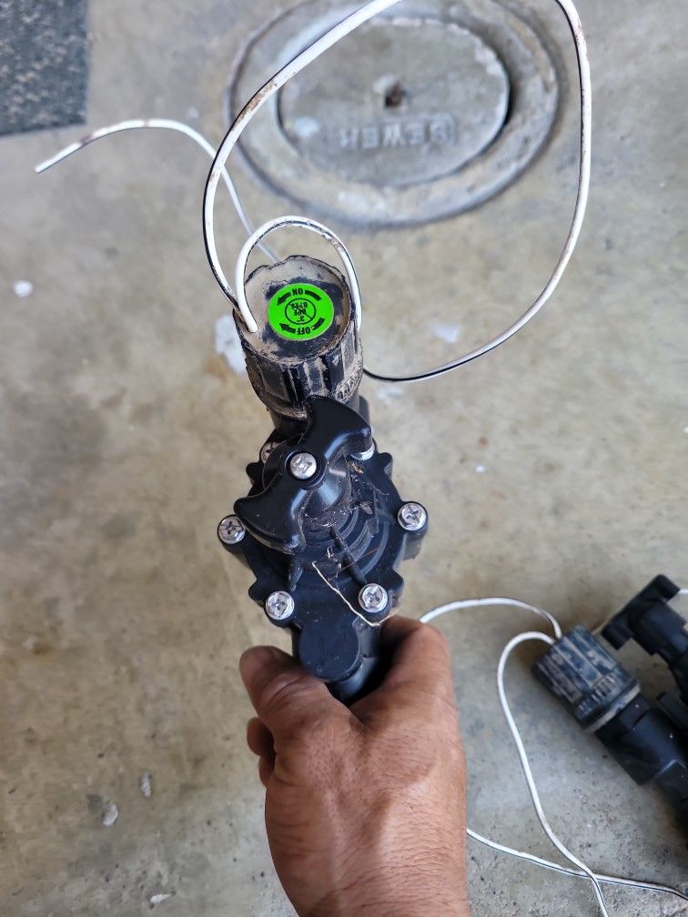 (3) 1' Inch Irrigation Valves