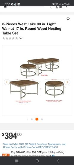 NESTING TABLES 