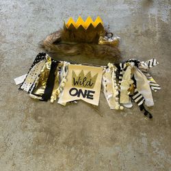 “Wild one” First B-Day decorations 