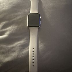 “slightly Used” Apple Watch Gen 3 Series (gps/cellular) W/ Gray Band