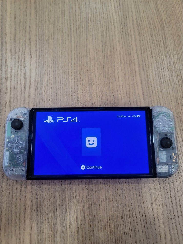 Custom CFW Clear OLED Nintendo Switch Ultimate Bundle