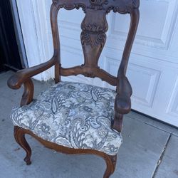 Beautiful Carved Antique Chair
