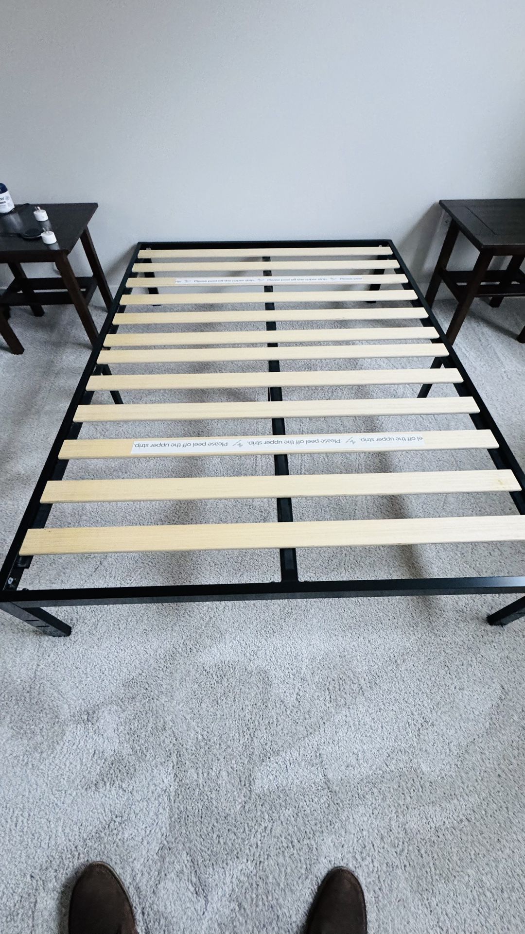 Bed Frame With Slates