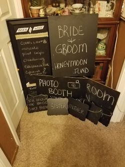 Chaulk board for any event