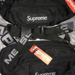 Black Supreme Waist Bag