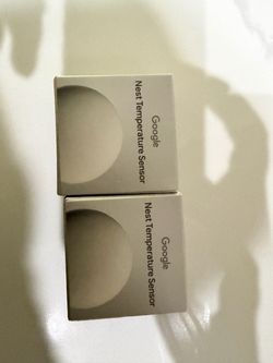 Google Nest Temperature Sensor (2nd Gen) - Room Comfort Sensor with Scheduling - Works with The Nest Learning Thermostat (3rd and 4th Gen) and Nest Th
