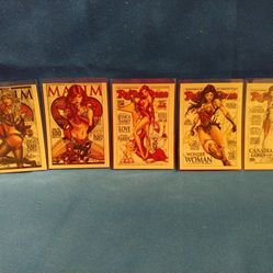 Jamie Tyndall magazine cover cards Set