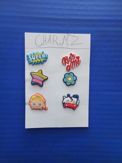 Cute colorful croc charms!