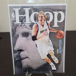 Dirk Nowitzki Mavs NBA basketball program magazine 