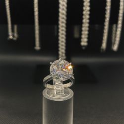 5 carat moissanite FireStar 5 