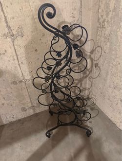 Bombay Wrought Iron Wine Rack