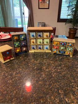 Artist jewelry boxes