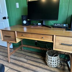 Desk West Elm Mid Century Like New