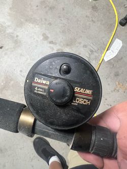 Diawa sealine LD50H on penn slammer standup rod