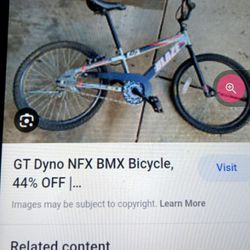 Dyno  Bmx Chrome  Bike Frame