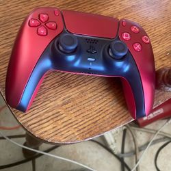 red ps5 controller 