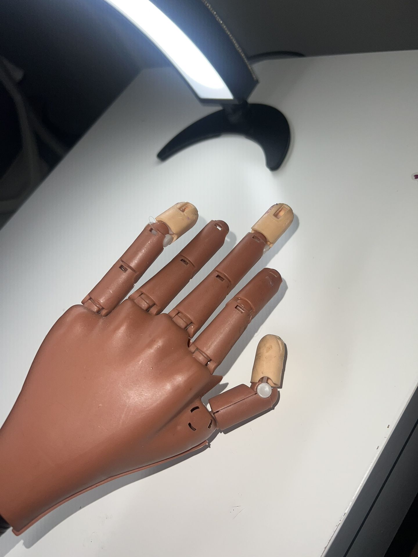 Nail Practice Hand 