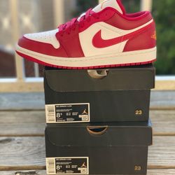 BRAND NEW JORDAN 1 LOW “CARDINAL RED” MEN SIZE 8.5 $145