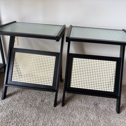Rattan Side Table 