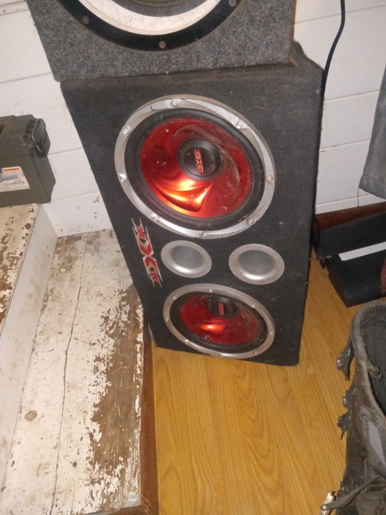 XXX GXF-1200 Dual 12inch Subwoofers